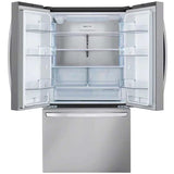 LG LRFLS3206S 36 in. 31.7 cu. ft. Smart French Door Refrigerator with Internal Water Dispenser - PrintProof Stainless Steel