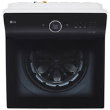 LG WT8600CW Top Load Washer in laundry room