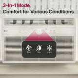 LG LW1025R 3-in-1 cool, dry and fan modes