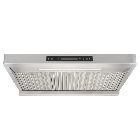 Vesta VRH-ALEXANDRIA-30SS 30 in. stainless steel under cabinet range hood, front view