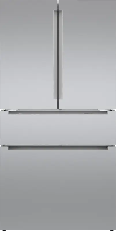 800 Series French Door Bottom Mount Refrigerator 36" Stainless steel (with anti-fingerprint) - (B36CL80ENS) - BOSCH