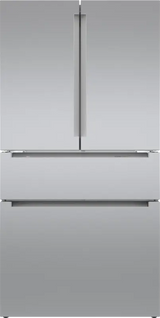 800 Series French Door Bottom Mount Refrigerator 36" Stainless steel (with anti-fingerprint) - (B36CL80ENS) - BOSCH