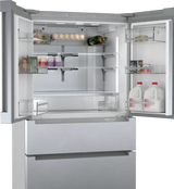 800 Series French Door Bottom Mount Refrigerator 36" Stainless steel (with anti-fingerprint) - (B36CL80ENS) - BOSCH