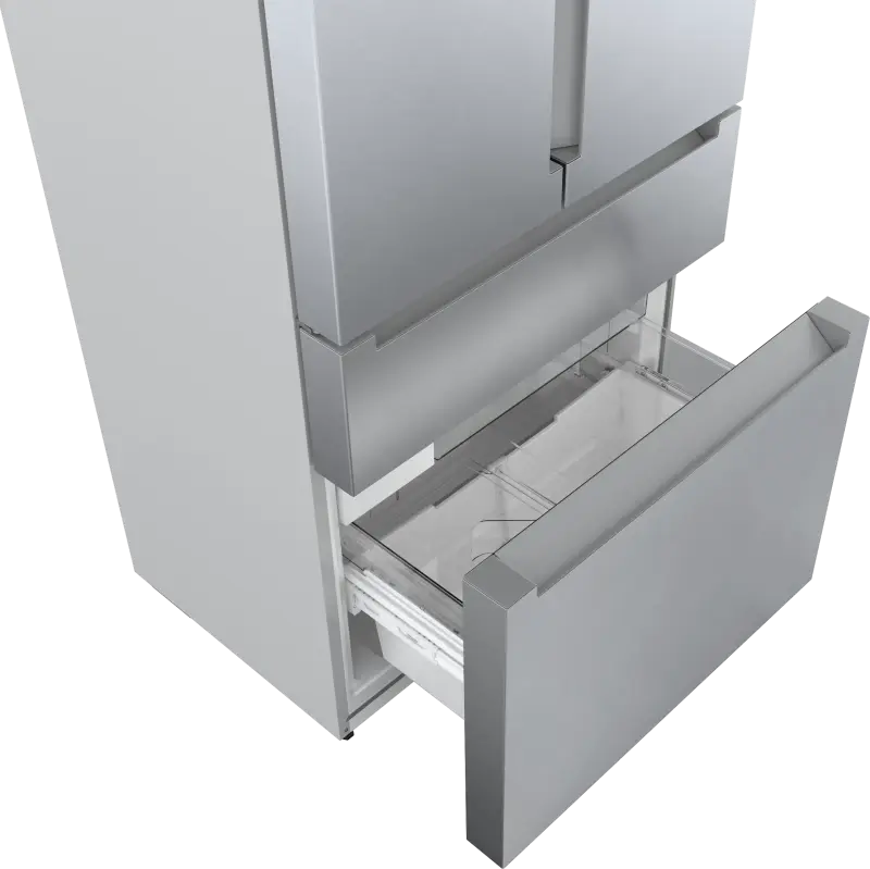 800 Series French Door Bottom Mount Refrigerator 36" Stainless steel (with anti-fingerprint) - (B36CL80ENS) - BOSCH