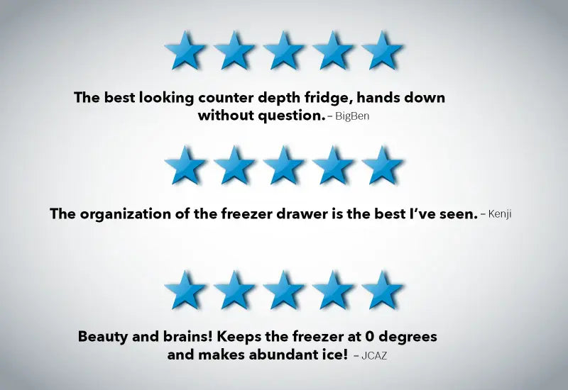 800 Series French Door Bottom Mount Refrigerator 36" Stainless steel (with anti-fingerprint) - (B36CL80SNS) - BOSCH