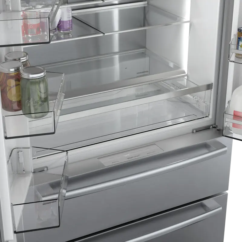 800 Series French Door Bottom Mount Refrigerator 36" Stainless steel (with anti-fingerprint) - (B36CL80SNS) - BOSCH