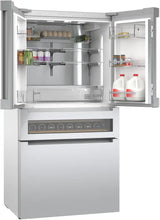 800 Series French Door Bottom Mount Refrigerator, Glass door 36" Stainless Steel - (B36CL81ENG) - BOSCH
