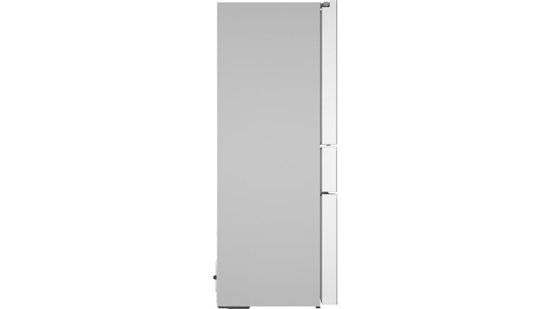 800 Series French Door Bottom Mount Refrigerator, Glass door 36" White - (B36CL81ENW) - BOSCH