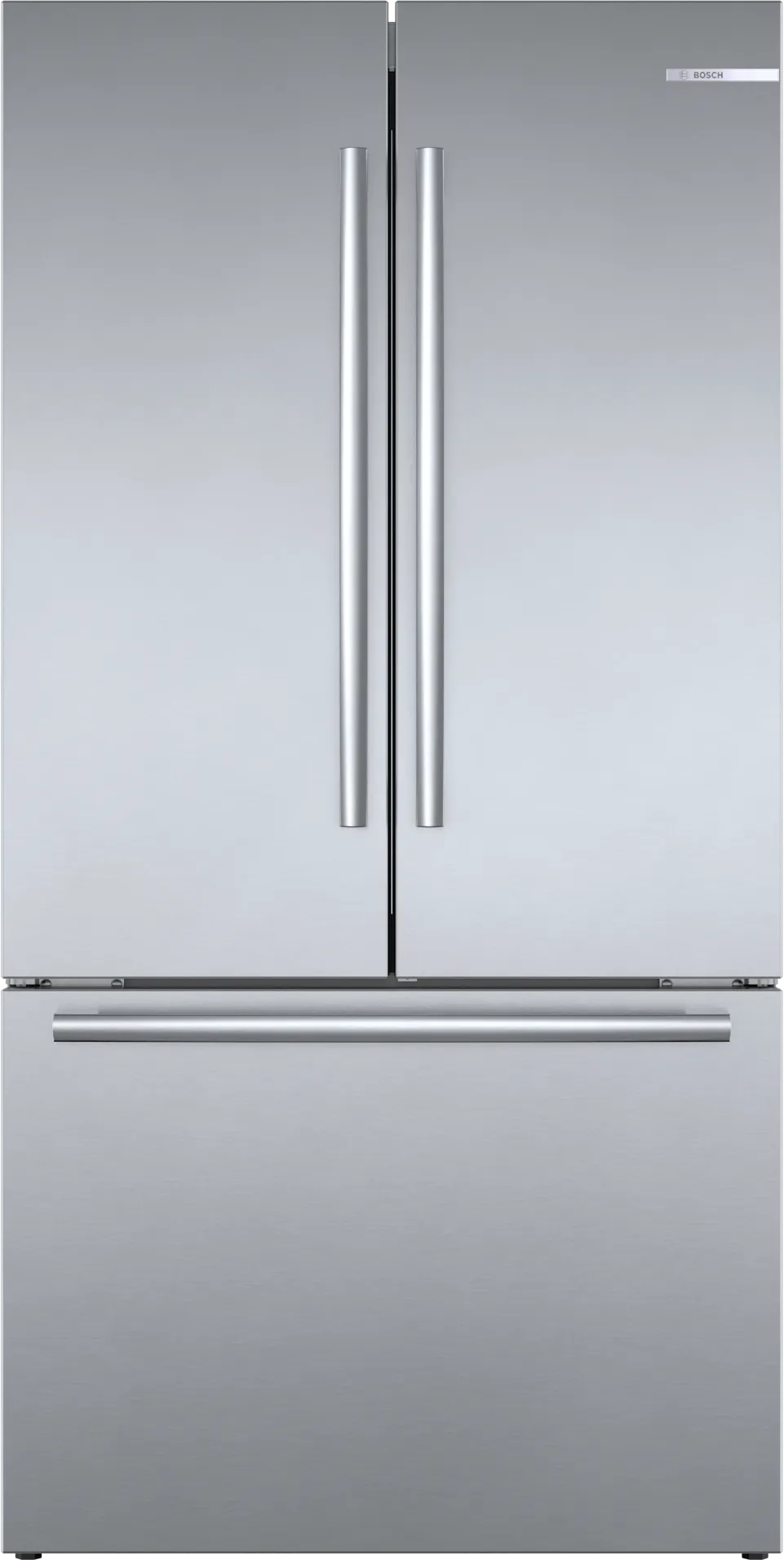 800 Series French Door Bottom Mount Refrigerator 36" Stainless steel (with anti-fingerprint) - (B36CT80SNS) - BOSCH