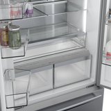 800 Series French Door Bottom Mount Refrigerator 36" Stainless steel (with anti-fingerprint) - (B36CT80SNS) - BOSCH