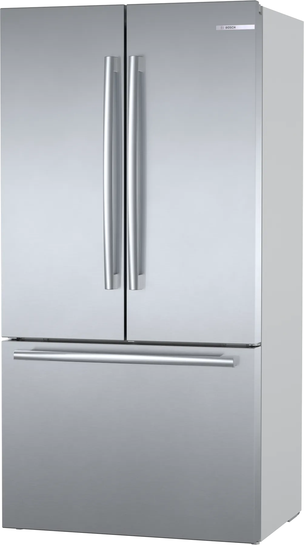 800 Series French Door Bottom Mount Refrigerator 36" Stainless steel (with anti-fingerprint) - (B36CT80SNS) - BOSCH
