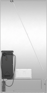 800 Series French Door Bottom Mount Refrigerator 36" Stainless steel (with anti-fingerprint) - (B36CT80SNS) - BOSCH