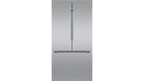 800 Series French Door Bottom Mount Refrigerator 36" Stainless steel (with anti-fingerprint) - (B36CT81ENS) - BOSCH