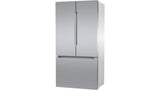 800 Series French Door Bottom Mount Refrigerator 36" Stainless steel (with anti-fingerprint) - (B36CT81ENS) - BOSCH