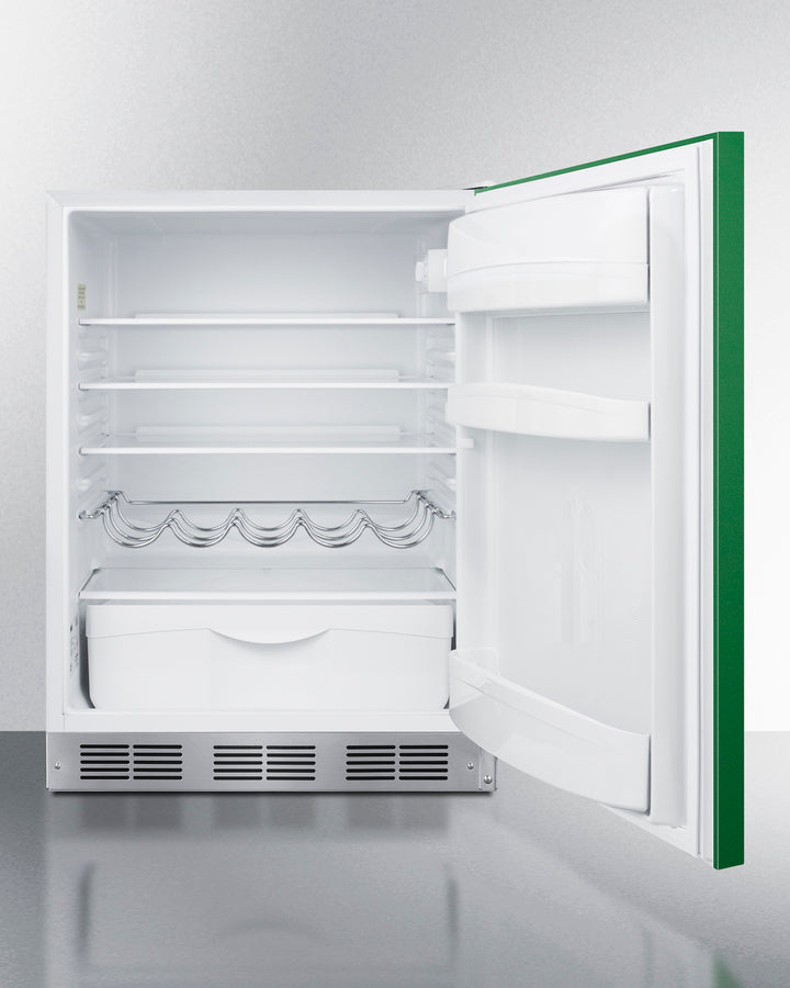 24" Wide All-refrigerator, ADA Compliant - (BAR611WHGADA)