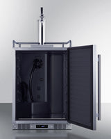24" Wide Built-in Outdoor Commercial Beer Kegerator - (BC74OSCOM)
