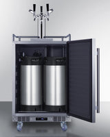 24" Wide Built-in Outdoor Commercial Beer Kegerator - (BC74OSCOMTRIPLE)