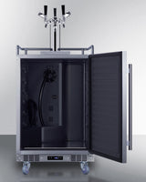24" Wide Built-in Outdoor Commercial Beer Kegerator - (BC74OSCOMTRIPLE)