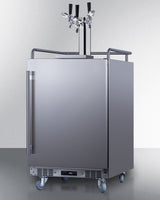 24" Wide Built-in Outdoor Commercial Beer Kegerator - (BC74OSCOMTRIPLE)