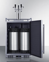 24" Wide Built-in Outdoor Commercial Beer Kegerator - (BC74OSCOMTRIPLE)