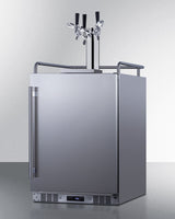 24" Wide Built-in Outdoor Commercial Beer Kegerator - (BC74OSCOMTRIPLE)