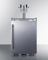 24" Wide Built-in Outdoor Commercial Beer Kegerator - (BC74OSCOMTRIPLE)
