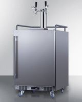 24" Wide Built-in Outdoor Commercial Beer Kegerator - (BC74OSCOMTWIN)