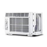 Bevoi 5,000 BTU Window Air Conditioner with Remote BEV05WiNMiD | 115V 15A in White