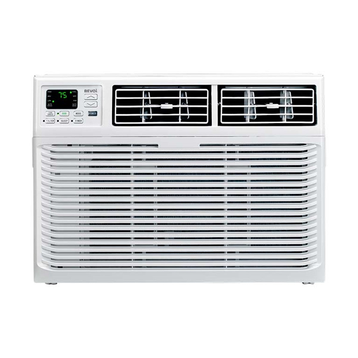 Bevoi 8,000 BTU EasyCool Window Air Conditioner with Remote BEV08WiNCC | 115V 15A in White