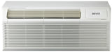Bevoi 12,000 BTU PTAC air conditioner front view with white finish