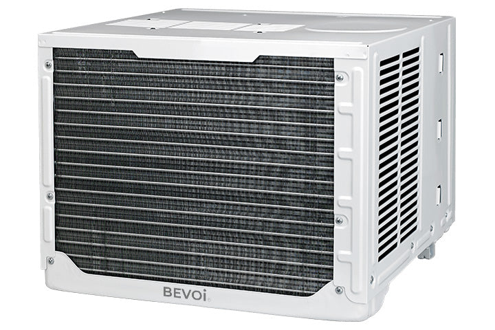 Bevoi BEV12WiNHFMID 12,000 BTU Window Air Conditioner Heat and Cool 220V 20A in White