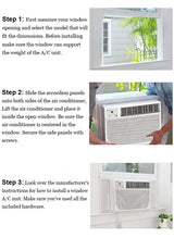 Bevoi 12,000 BTU EasyCool Window Air Conditioner with Remote BEV12WiNMiD | 115V 15A in White