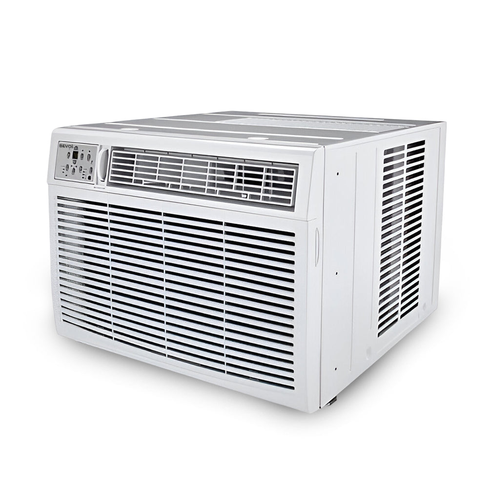 Bevoi 15,000 BTU EasyCool Window Air Conditioner with Remote BEV15WiNMiD | 115V 15A in White
