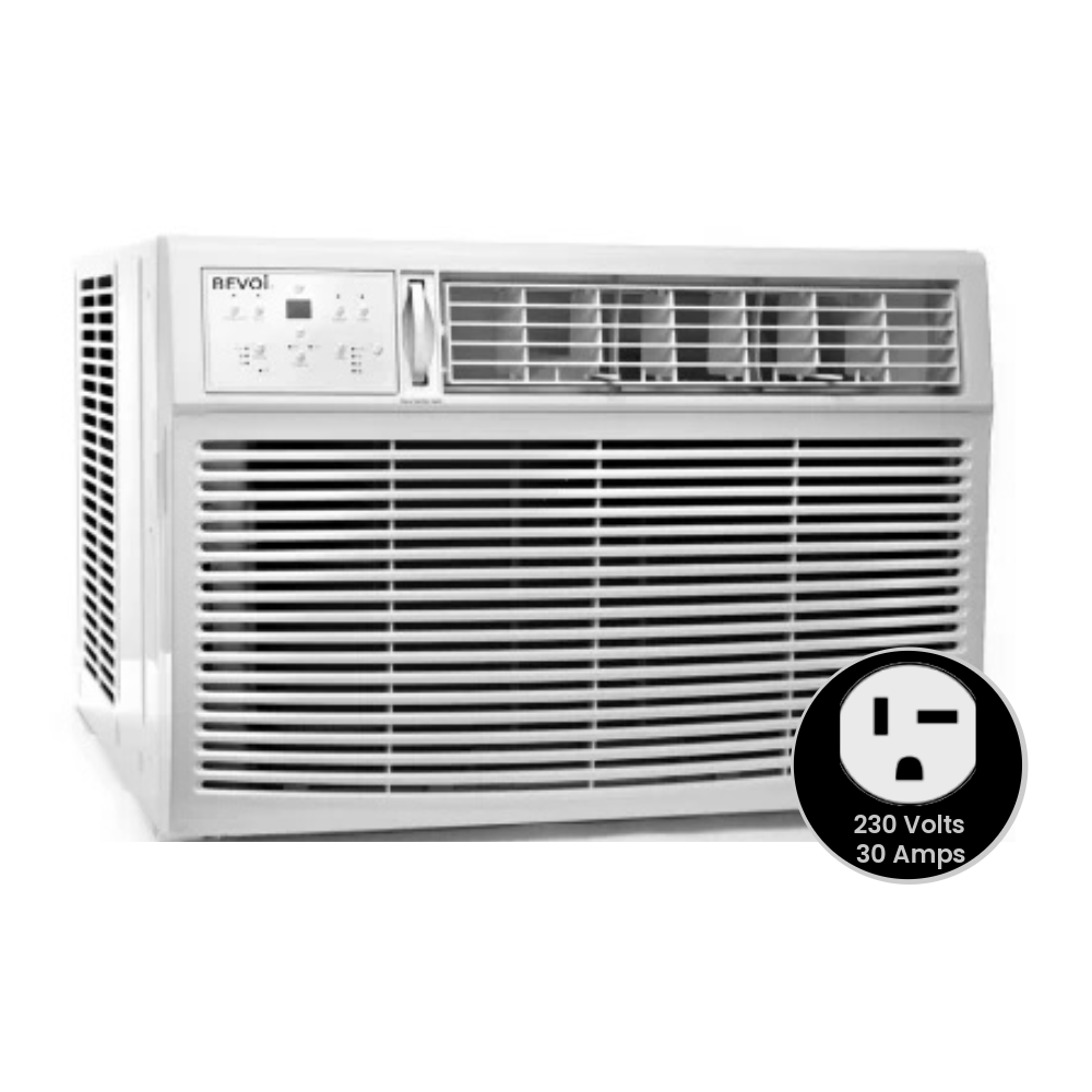 Bevoi 25,000 BTU Room Window Air Conditioner Heat and Cool BEV25WiNMIDHF | 230V 30A in White