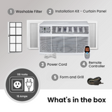 Bevoi BEVTTW81HF through-the-wall air conditioner product image 8