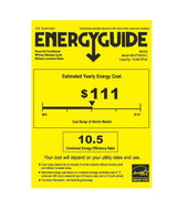 Bevoi 12,000 BTU Through-the-Wall Air Conditioner – Cooling Only BEVTTW121C |115V 15A in White