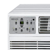 Bevoi 14,000 BTU Through The Wall Air Conditioner Heat and Cool BEVTTW142HF | 230V 20A in White