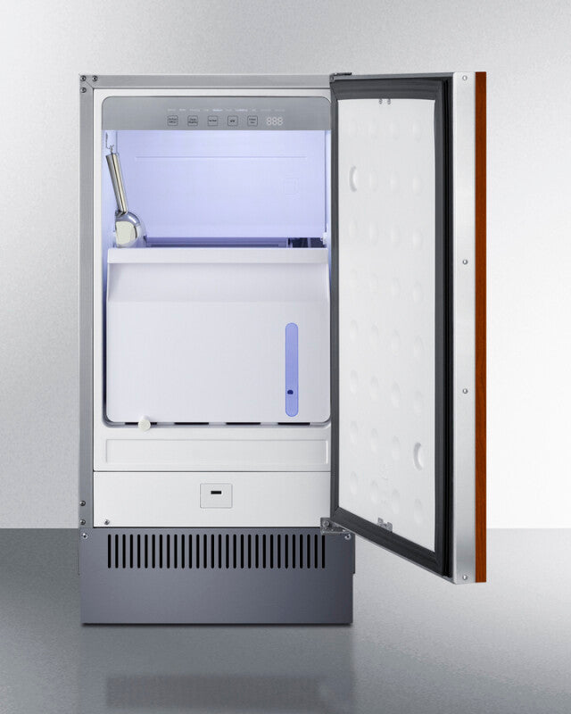 18" Wide Clear Icemaker (Panel Not Included) - (BIM182IF)