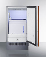 18" Wide Clear Icemaker (Panel Not Included) - (BIM182IF)
