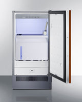 18" Wide Clear Icemaker (Panel Not Included) - (BIM182IFLHD)