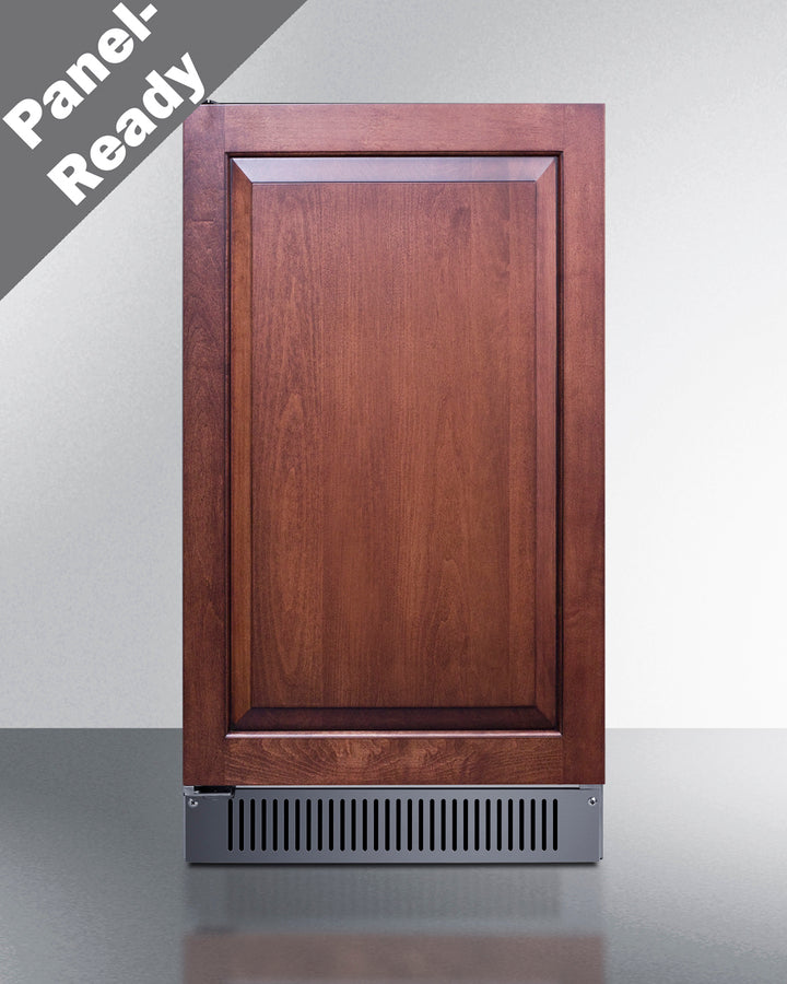 18" Wide Clear Outdoor Icemaker, ADA Compliant (Panel Not Included) - (BIM182OSADAIFLHD)