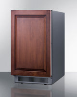 18" Wide Clear Outdoor Icemaker, ADA Compliant (Panel Not Included) - (BIM182OSADAIFLHD)