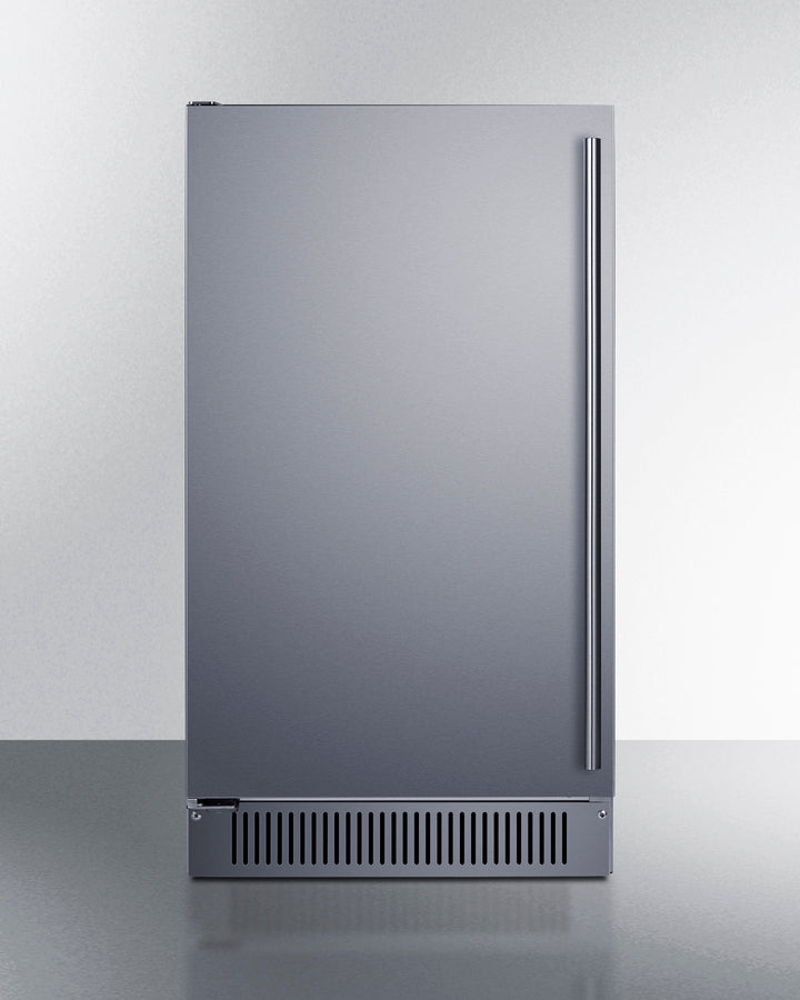 18" Wide Outdoor Clear Icemaker, ADA Compliant - (BIM182OSADALHD)