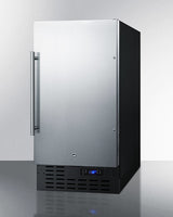 18" 8 Lb. Drain-free Icemaker - (BIM18SS)