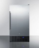 18" 8 Lb. Drain-free Icemaker, ADA Compliant - (BIM18SSADA)