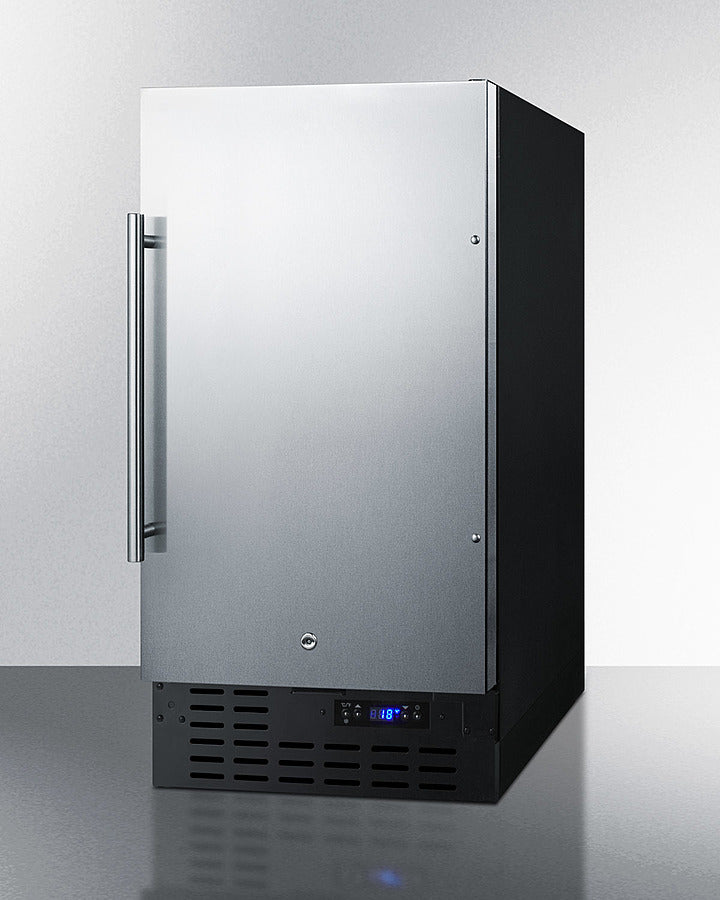 18" 8 Lb. Drain-free Icemaker, ADA Compliant - (BIM18SSADA)