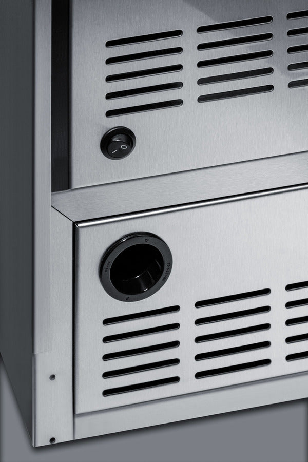 12 lb. Drain-Free Icemaker, ADA Compliant - (BIM25H32)