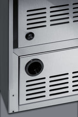 12 lb. Drain-Free Icemaker, ADA Compliant - (BIM25H32)