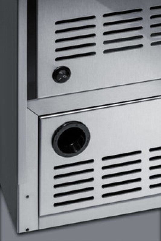 12 lb. Drain-Free Icemaker, ADA Compliant - (BIM25H32)
