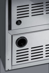 12 lb. Drain-Free Icemaker, ADA Compliant - (BIM25H32)
